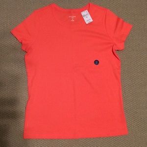 NWT Lands End  100% cotton tee shirt